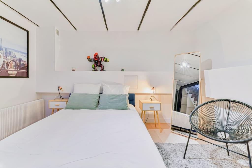 Renovated Design Apartment In Montparnasse ปารีส ภายนอก รูปภาพ